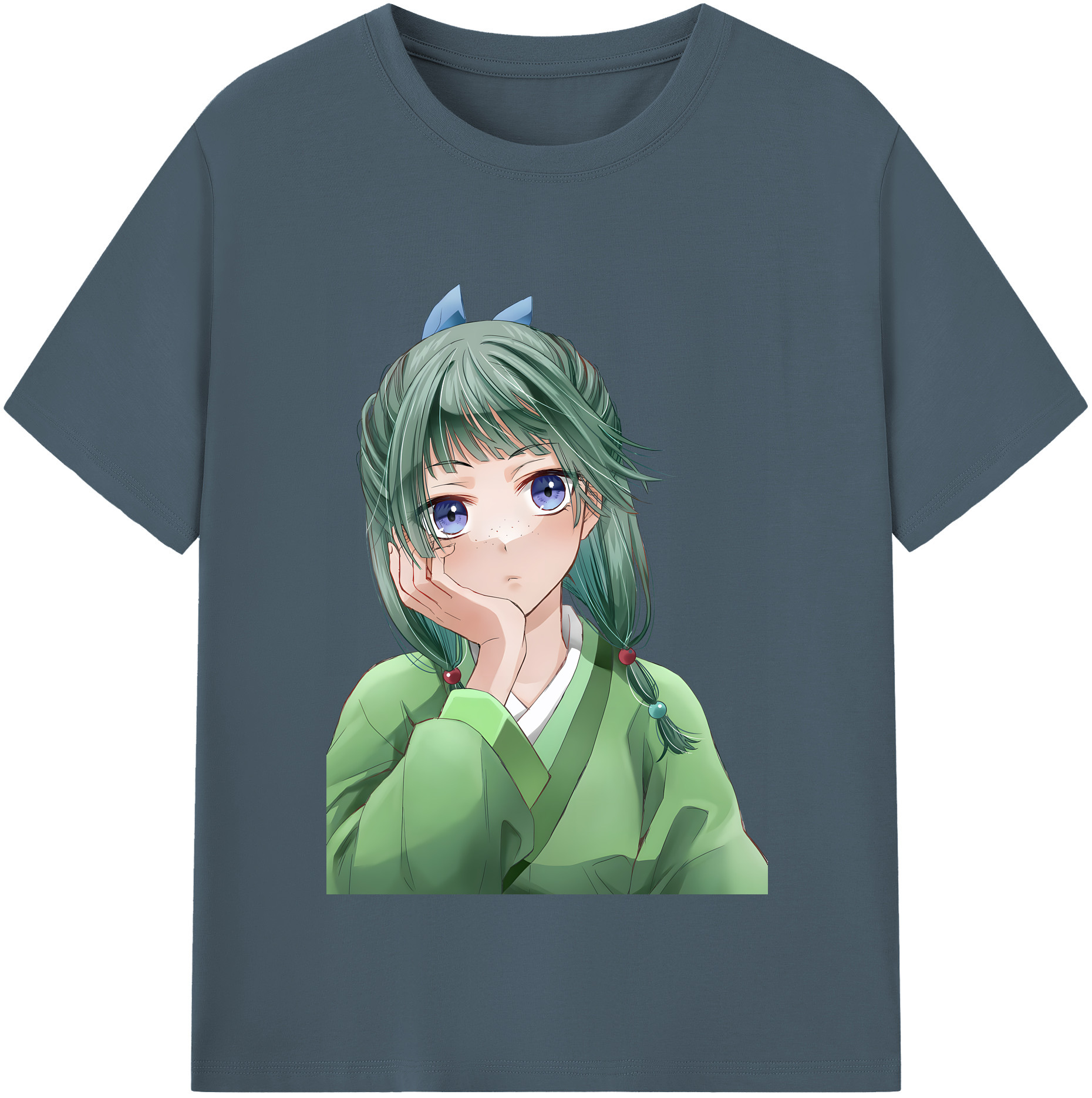 （画像用） 薬屋のひとりごと The Apothecary Diaries 綿100％半袖Tシャツ（フロントプリント）